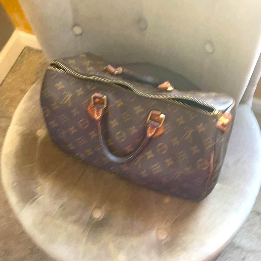 Louis Vuitton Brown Monogram Satchel